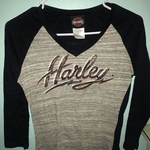 Quarter sleeve Harley Davidson t shirt